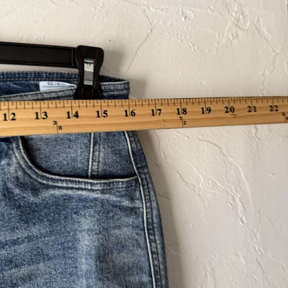 Kancan Jeans Womens 9 28 Cargo Utility‎ Denim Straight Leg Pocket Stretch Pants - Picture 4 of 9